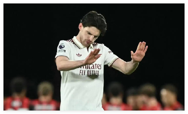 阿森納中場核心賴斯強勢回歸