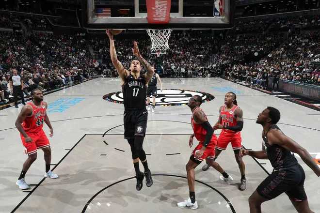 波特26+7準(zhǔn)絕殺！籃網(wǎng)拒20分逆轉(zhuǎn)險(xiǎn)勝公牛 武切維奇丟絕平三分