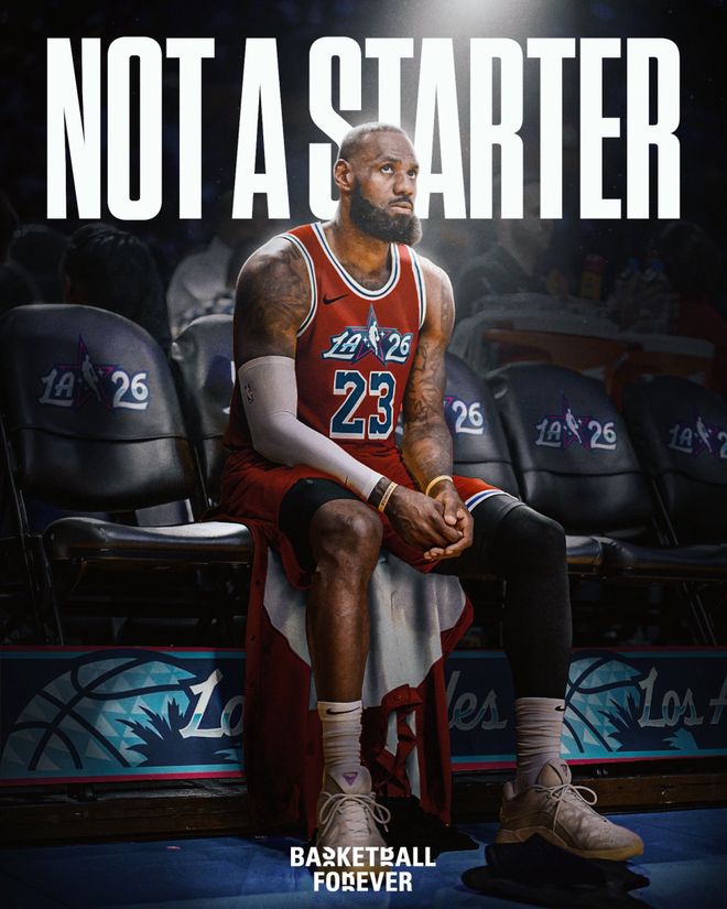 老詹全明星得票西部第9！無緣連續(xù)22年首發(fā) 教練和蕭華選他參賽？